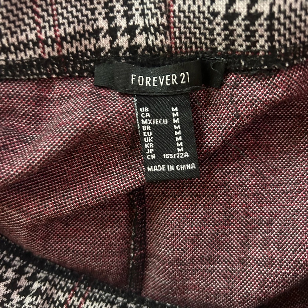 Plaid Dress Pants